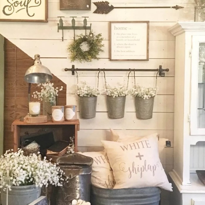 Modern farmhouse wall decor ideas