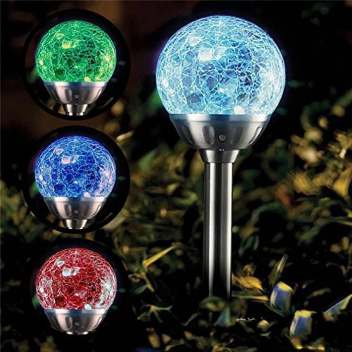 Outdoor solar light decor