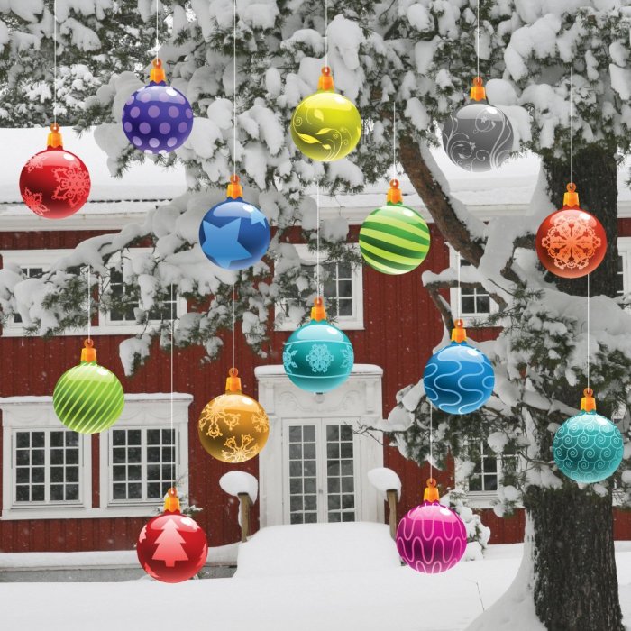 Christmas vacation outdoor decor