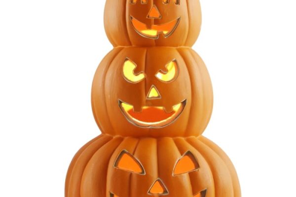 Large pumpkin outdoor decor