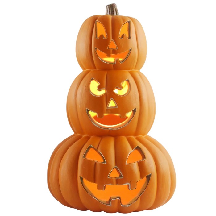 Large pumpkin outdoor decor