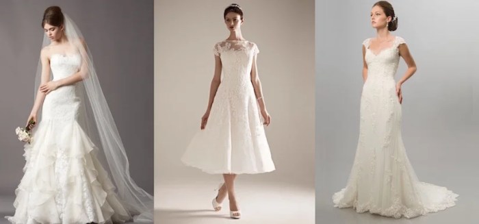 Less formal wedding dresses