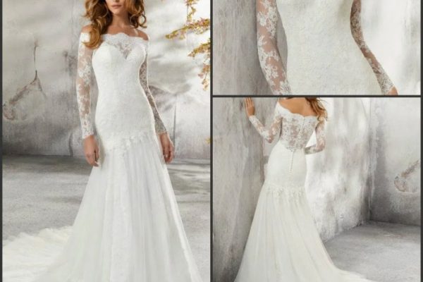 Long sleeves for wedding dress